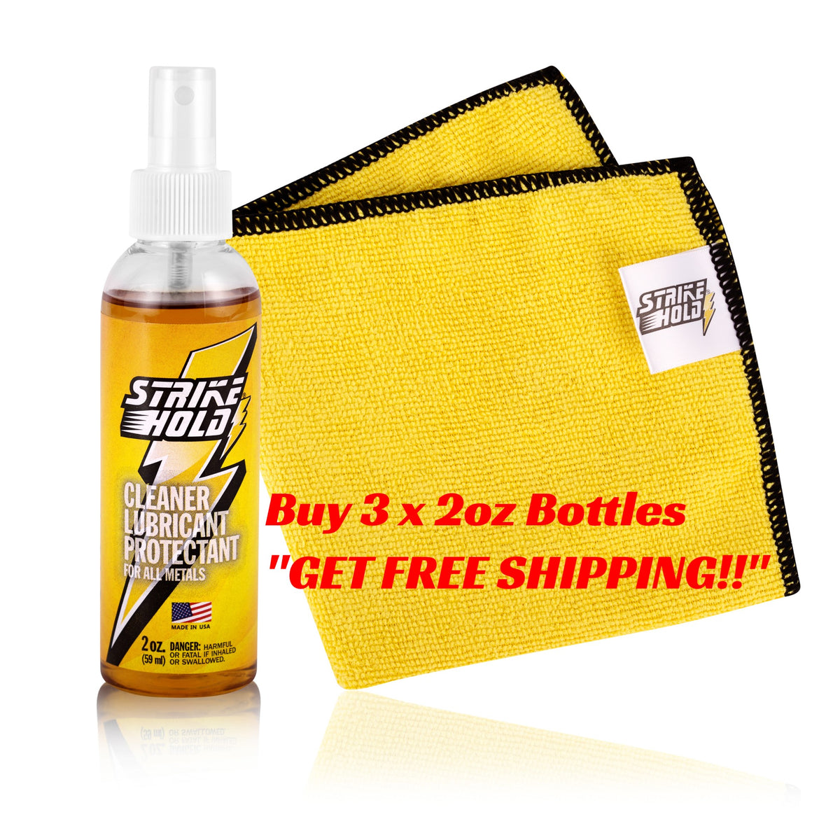 STRIKE HOLD: The BEST Cleaner, LUBRICANT, and PROTECTANT for your